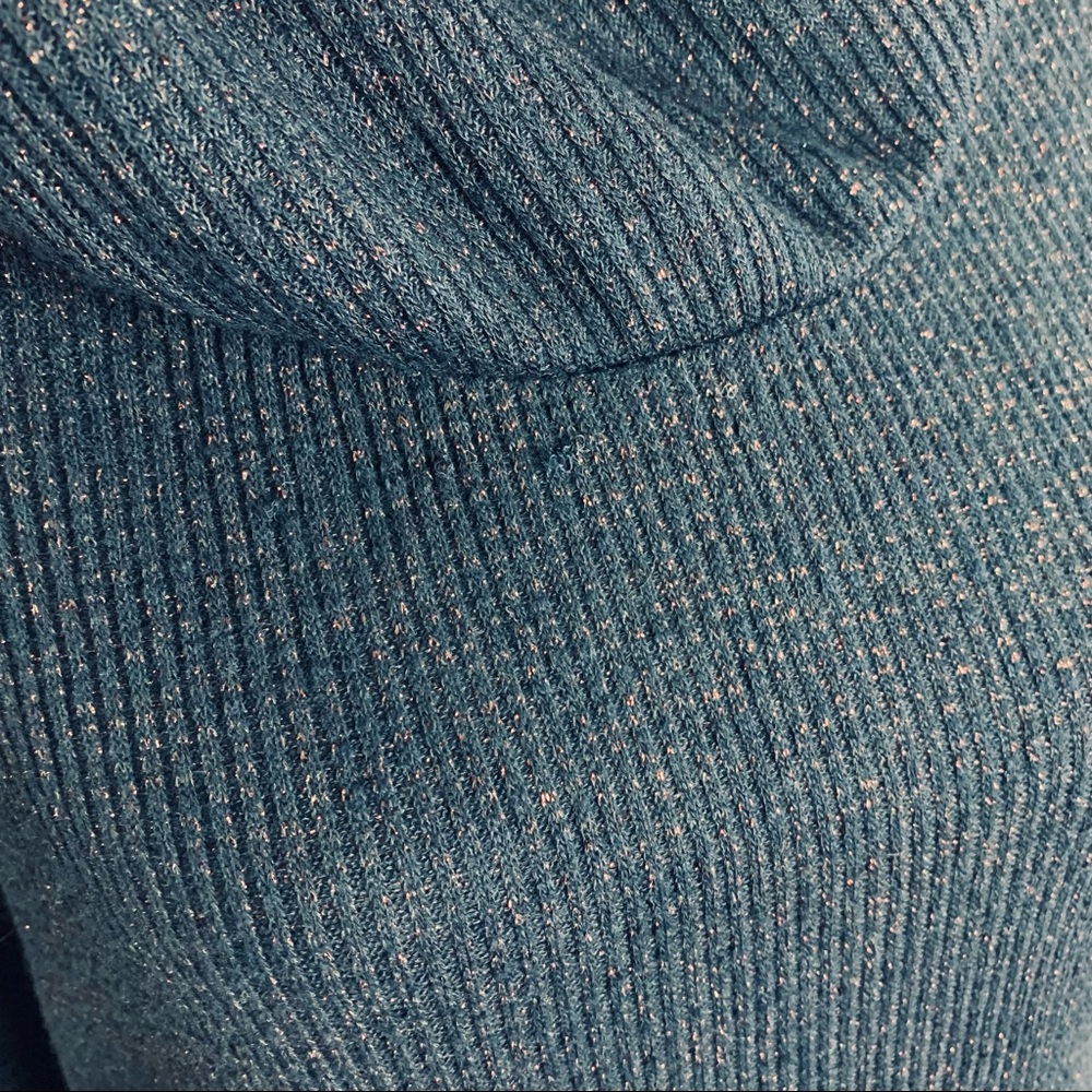 Anthropologie Postmark Ribbed Ruffle Turtleneck - Picture 9 of 12